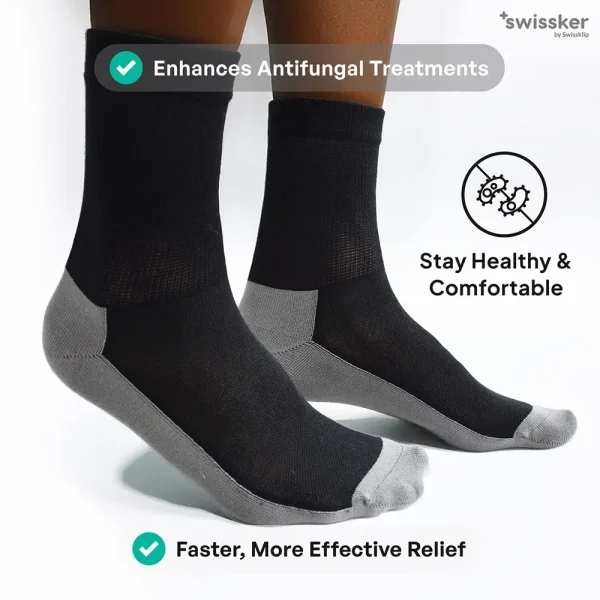 KlearNail Silver Socks - W Size - Image 3