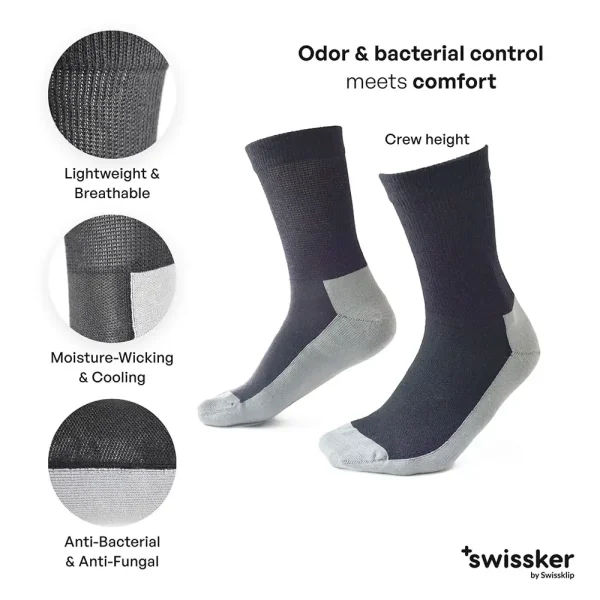 KlearNail Silver Socks - W Size - Image 6