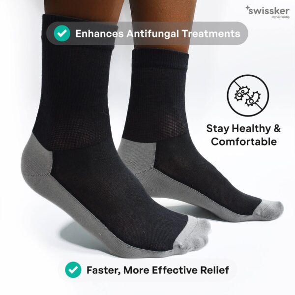 KlearNail Silver Socks - W Size - Image 3
