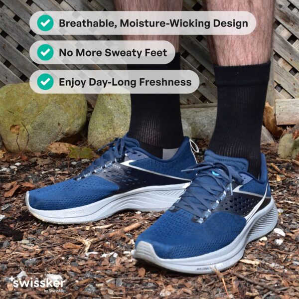 KlearNail Silver Socks - W Size - Image 4