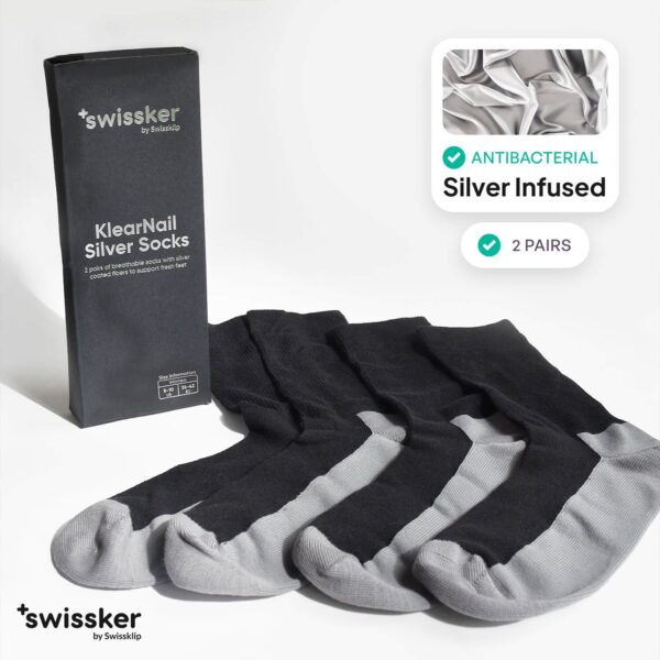 KlearNail Silver Socks - W Size - Image 5