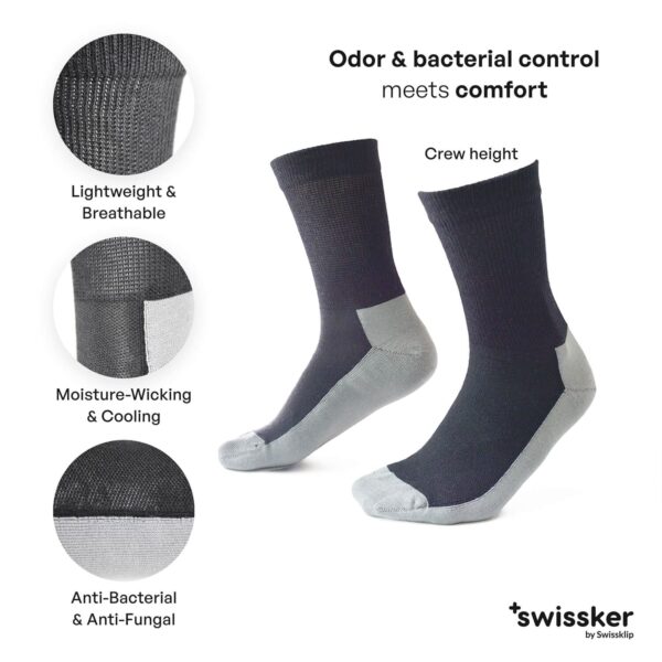 KlearNail Silver Socks - W Size - Image 6