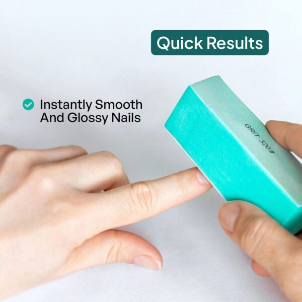 3-in-1 Professional Nail Buffer Block - Image 3