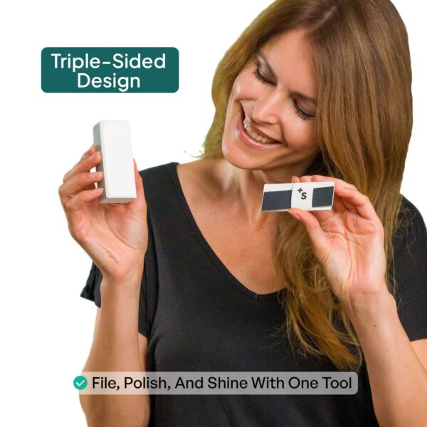 3-in-1 Professional Nail Buffer Block - Image 6
