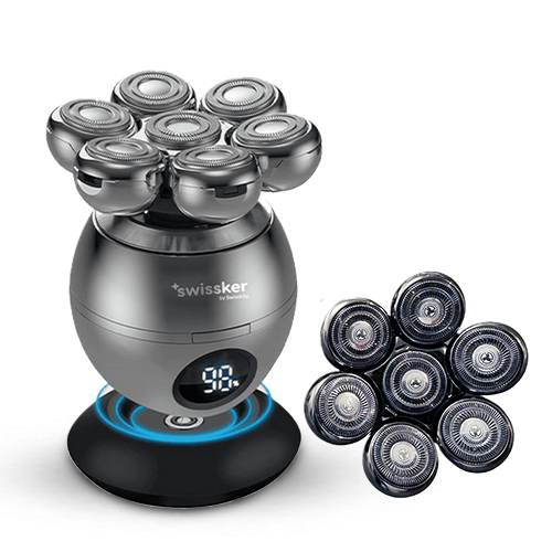 SK7 Pro Head Shaver + Replaceable Shaving Head – P1