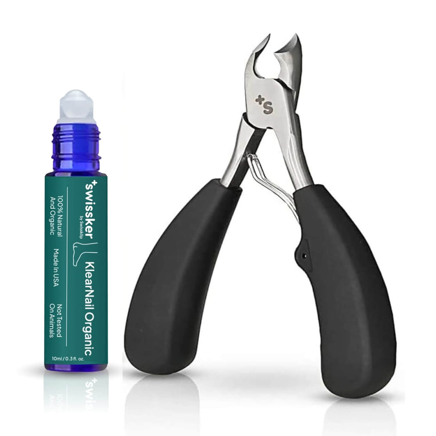 Heavy Duty Toenail Clippers and KlearNail Anti-Fungal Stick for healthy and beautiful nails.