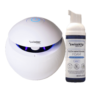1x Swissker ShinePod + 1x Swissker Teeth Whitening Foam